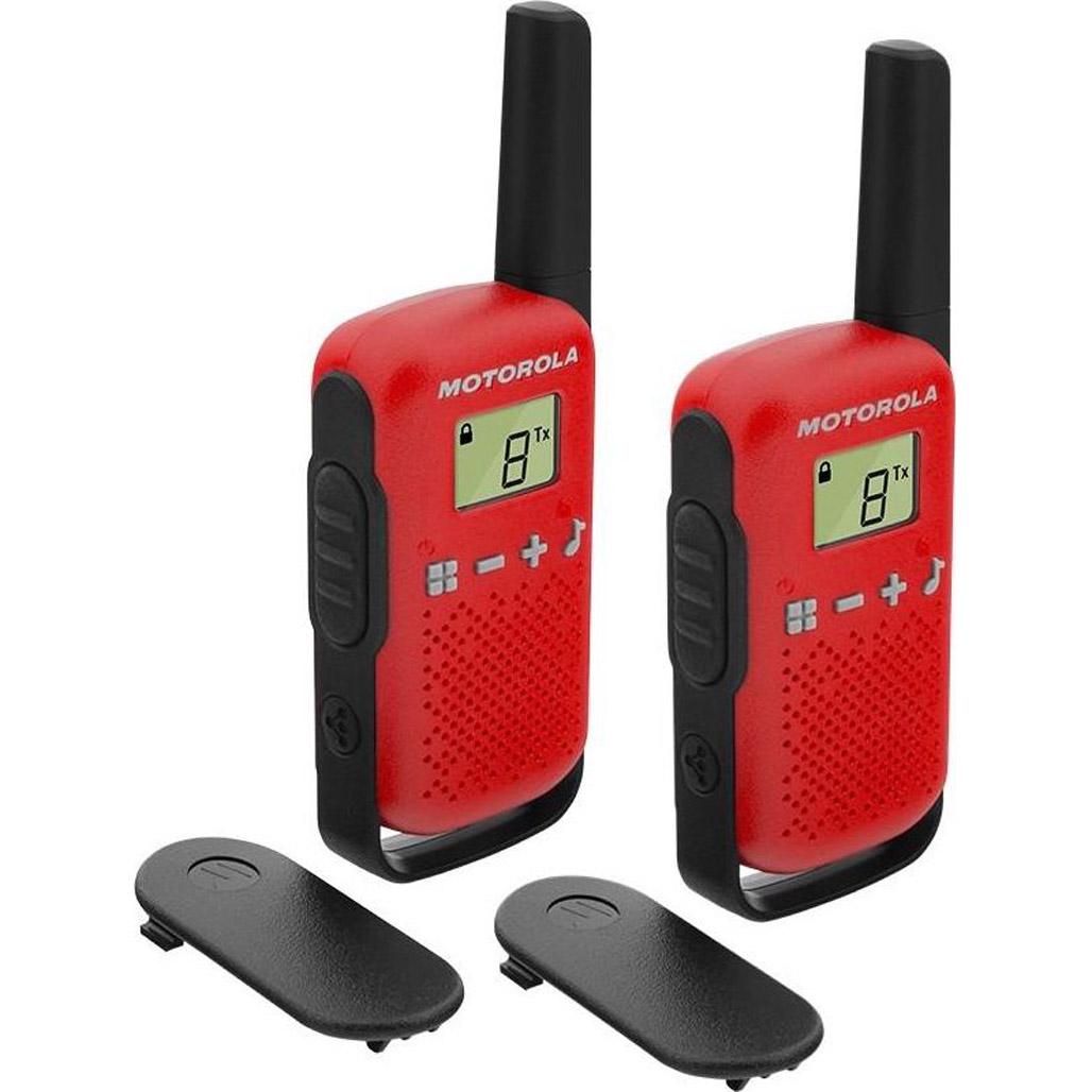 Рация Motorola TALKABOUT T42 Twin Pack Red (B4P00811RDKMAW)