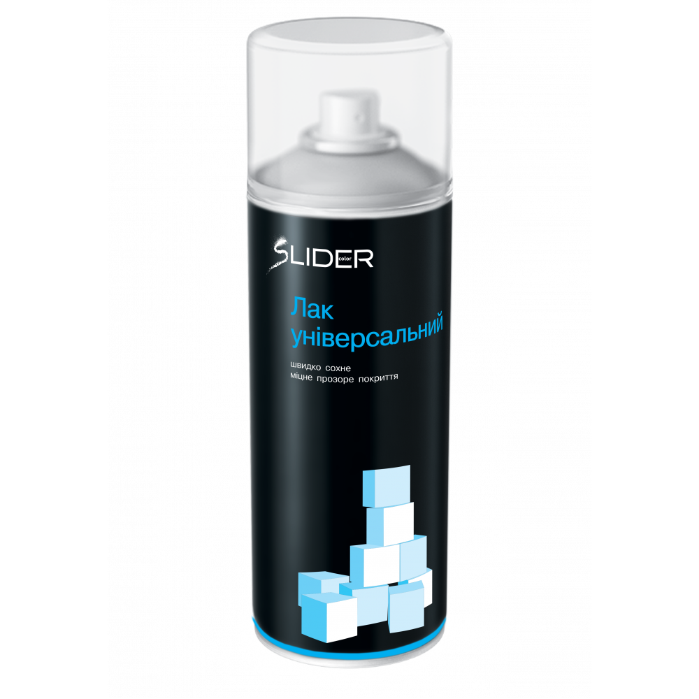 Лак аэрозольный Lider глянцевый универсальный бесцветный 400 мл (28716129) Лак аэрозольный Lider глянцевый универсальный бесцветный 400 мл (28716129)