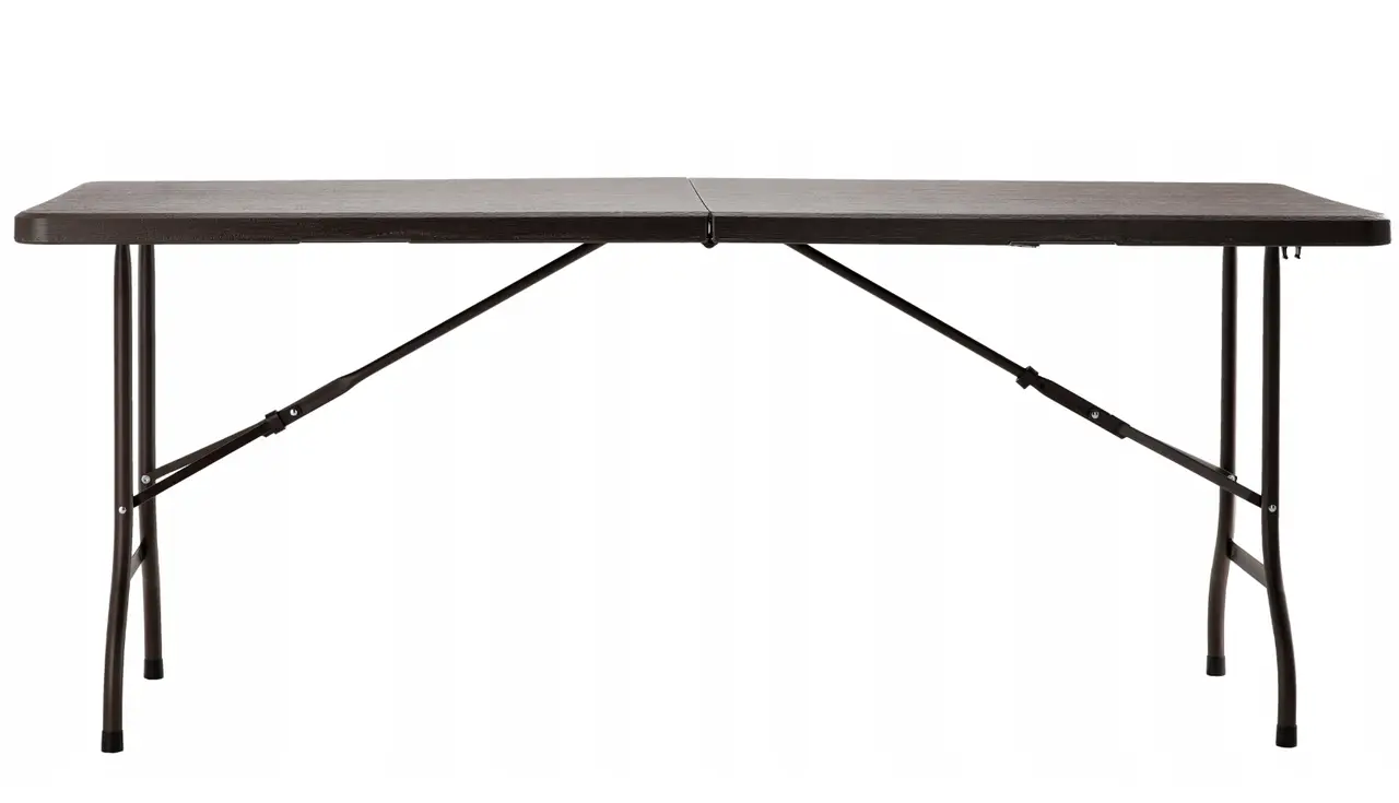 Стол туристический складной GardenLine ZUM0988 180x75x72 см Коричневый (100785) - фото 2 Стол туристический складной GardenLine ZUM0988 180x75x72 см Коричневый (100785) - фото 2