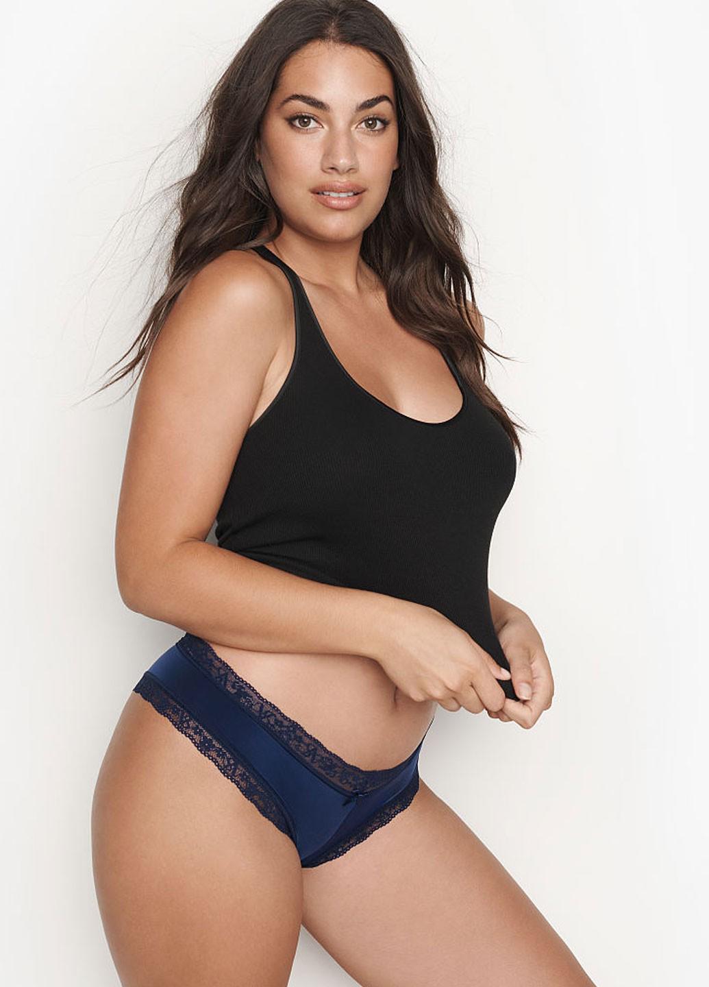 Женские трусы Victoria's Secret 00398239JRPXL XL Синий (37580416)