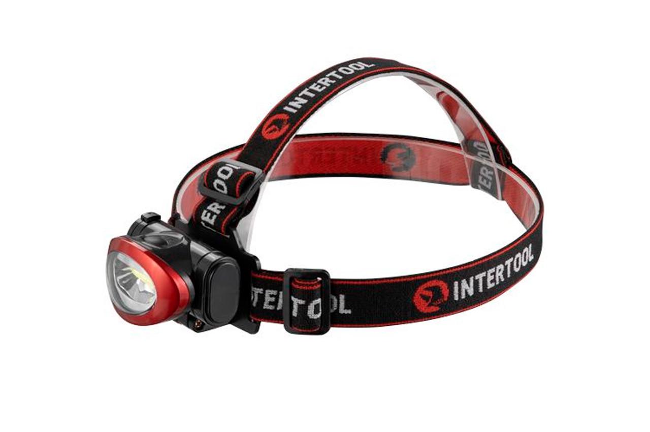 Ліхтар налобний Intertool 3 Вт 150 Лм 3AAA 3 (30504640) - фото 2