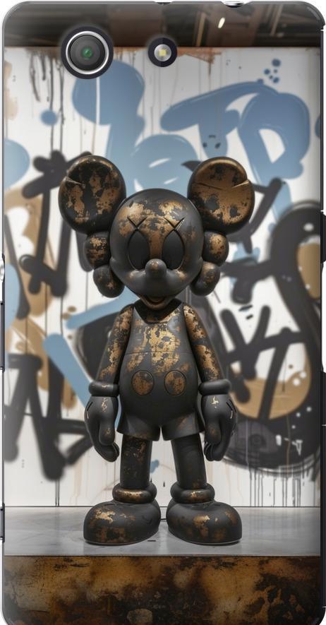 Чехол на Sony Xperia Z3 Compact D5803 Bronze kaws v2 (6098u-277-42517)