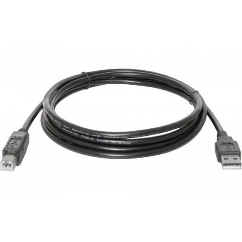 Кабель USB AM to BM USB 04-10 3 м Чорний (83764)