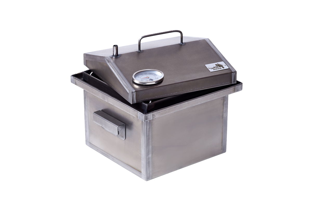 Коптильня з термометром Smoke House S 300х300х270 мм до 2 кг (2689474123) - фото 2 Коптильня з термометром Smoke House S 300х300х270 мм до 2 кг (2689474123) - фото 2