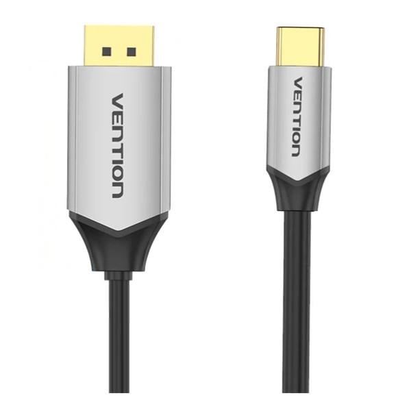 Кабель для передачи данных Vention USB-C-DisplayPort 1,5 м Черный (604961)