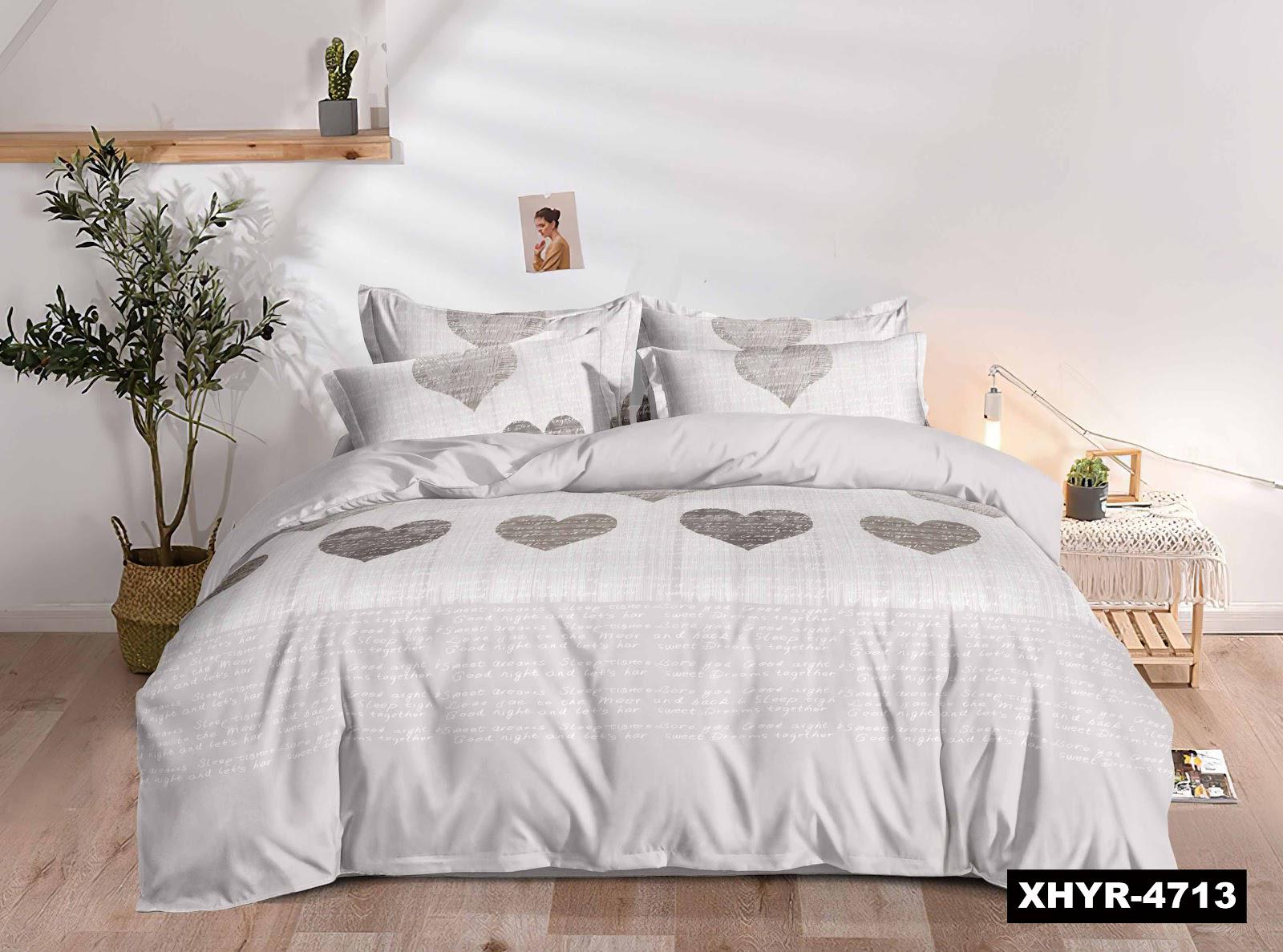 Комплект постільної білизни байка євро 200x220 см Сірий (4713)