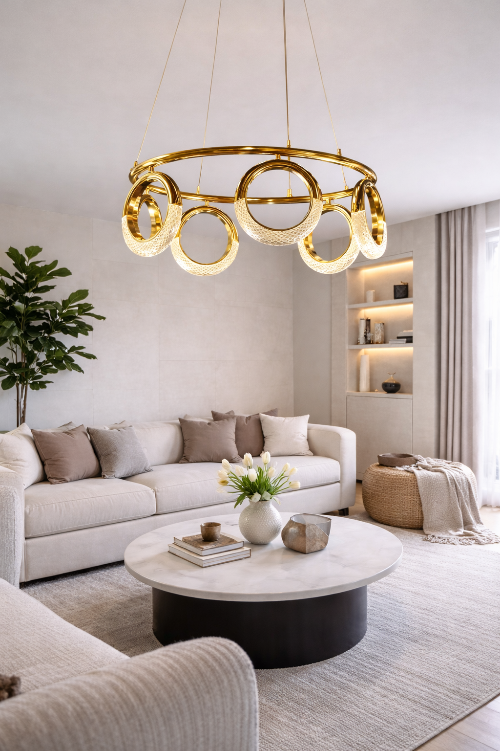 Люстра Celestia Ring LED блоки 6 штук (2048/6GD)