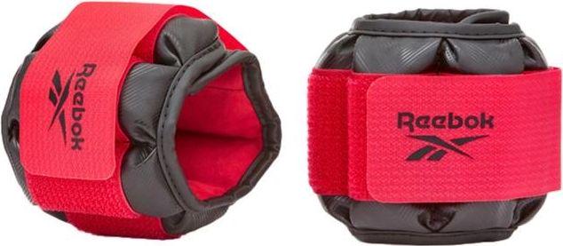 Утяжелители для косточки/запястья Reebok PREMIUM ANKLE 2 х 0,5 кг Черно-красный (27720870)