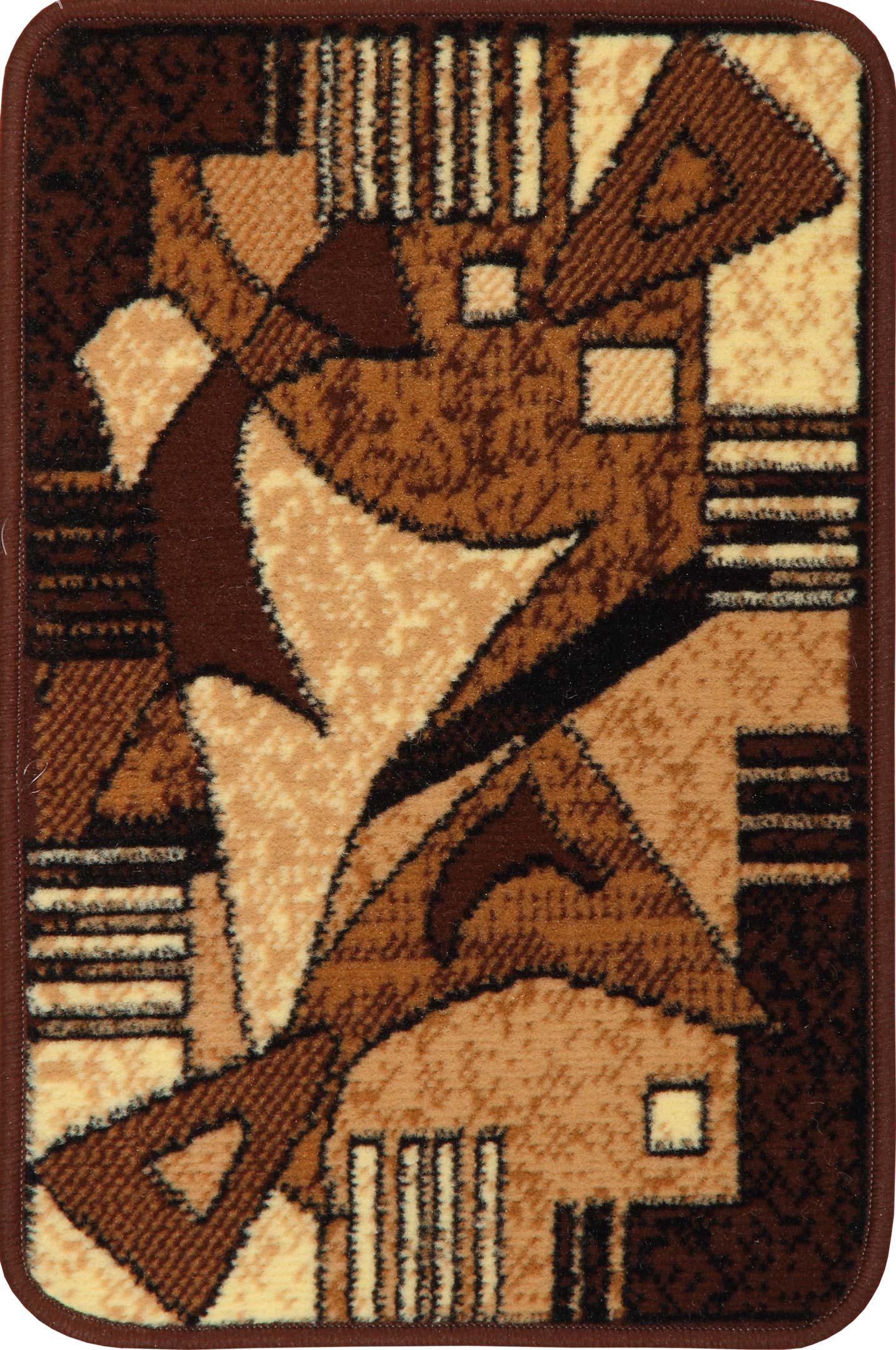 Ковер Karat 106/12 прямоугольный 0,4x0,6 м Коричневый (00-00005006)