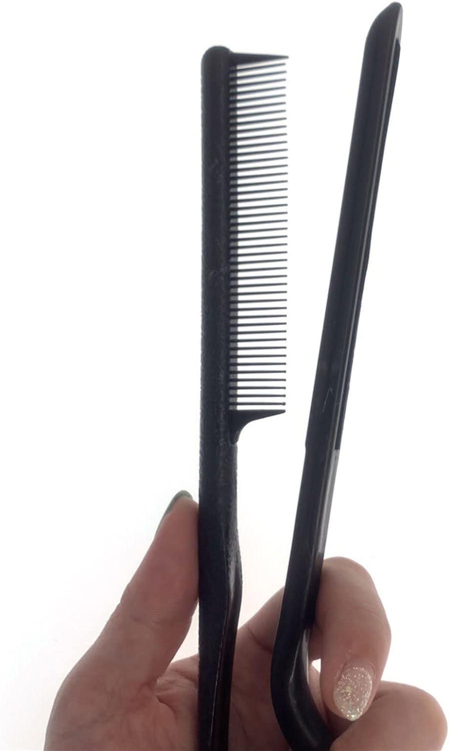 Расческа-зажим парикмахерская для кератинового выравнивания/укладки/стрижки волос Черный (86052058) - фото 2 Расческа-зажим парикмахерская для кератинового выравнивания/укладки/стрижки волос Черный (86052058) - фото 2