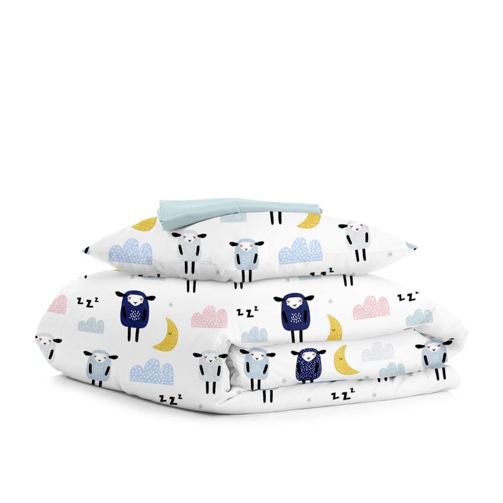 Постельное белье подростковое Cosas Sheeps на резинке 160x220 см (4822052223895)