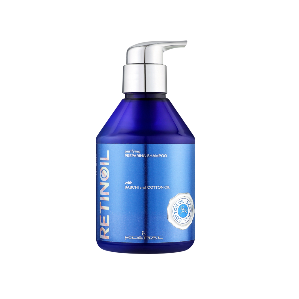 Шампунь для інтенсивного відновлення волосся KLERAL System Retinoil Preparing Shampoo 300 мл