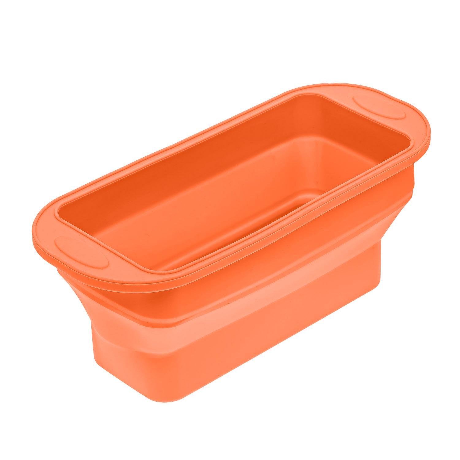 Форма для выпекания хлеба силиконовая 29,5х12,3х11 см Оранжевый (86798) Форма для выпекания хлеба силиконовая 29,5х12,3х11 см Оранжевый (86798)