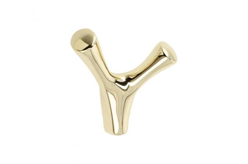 Крючок мебельный GTV TORNA Золотой блестящий (WZ-TORNA-03) Крючок мебельный GTV TORNA Золотой блестящий (WZ-TORNA-03)