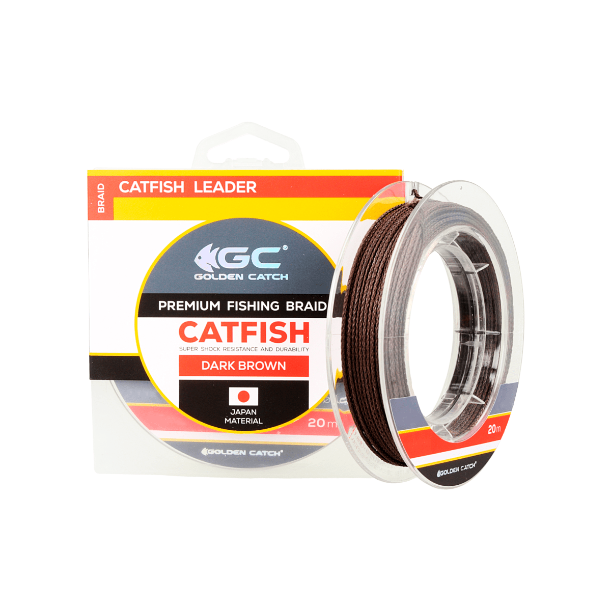 Поводочный материал Golden Catch Catfish Leader 20 м 1,4 мм (1929688238)