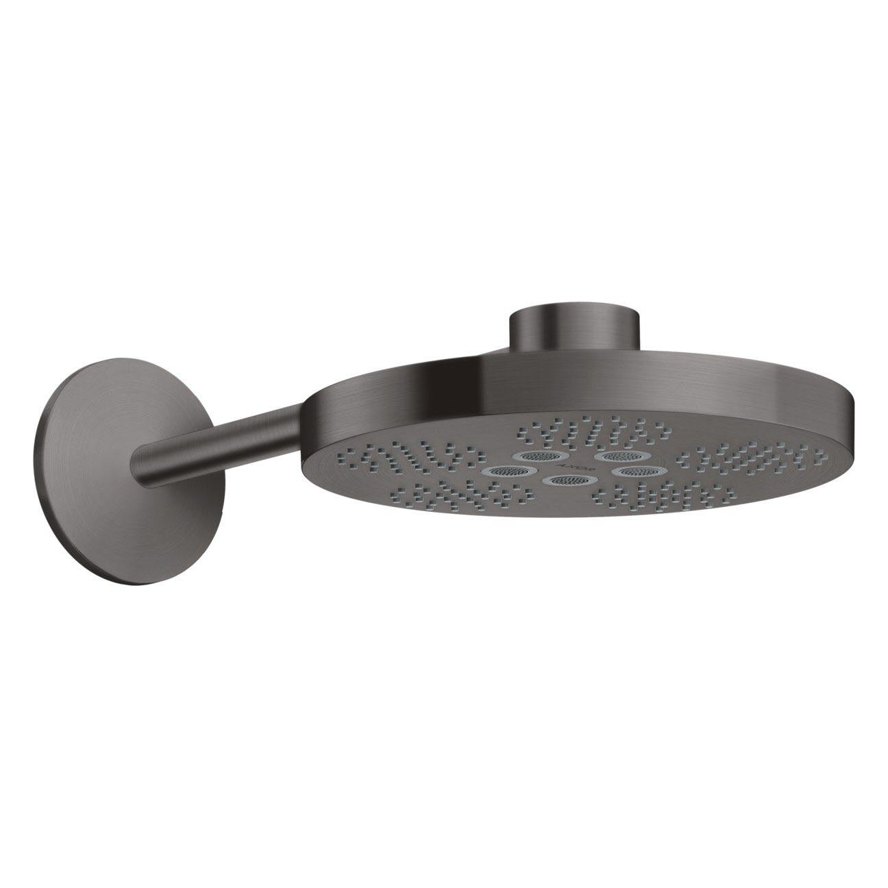 Душ верхний с кронштейном Hansgrohe AXOR One 48492340 280 мм Графит (154142)