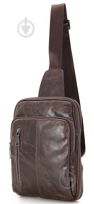 Сумка мужская Vintage 14415 Коричневая, Коричневый
