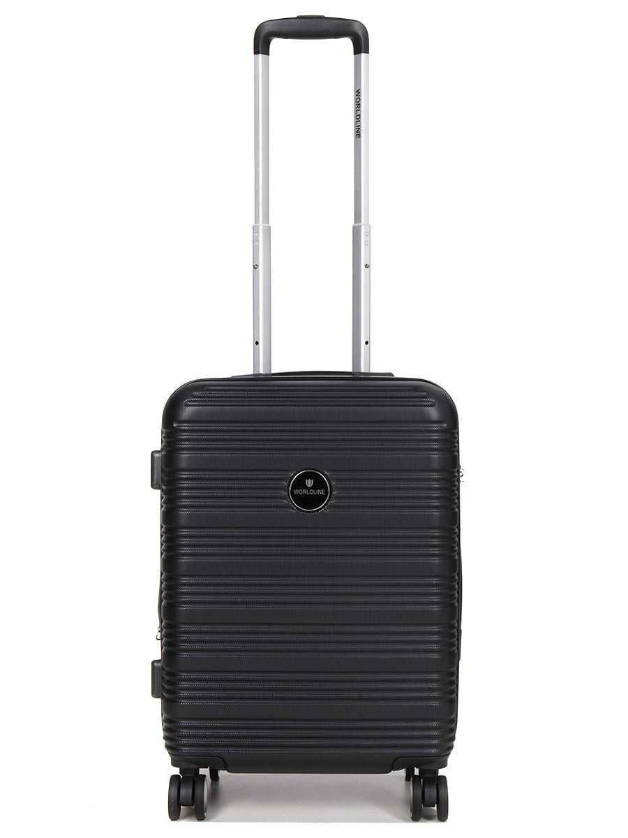 Валіза Франція мала Worldline S 55х40х25+5 см 50 л 2,9 кг Чорний (805)