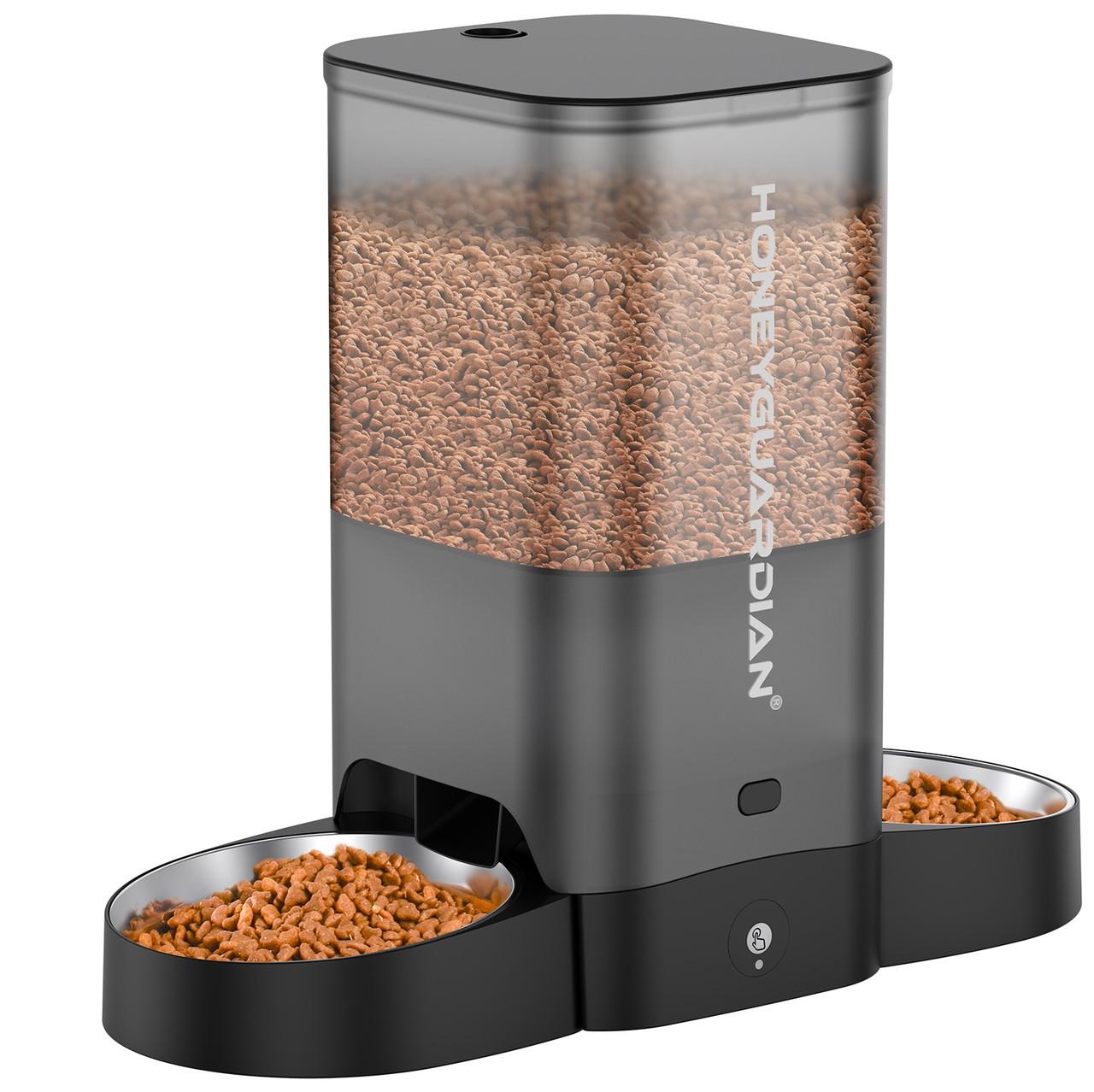 Автоматическая кормушка для кошек и собак HONEYGUARIDAN S305D 5 л Wi-Fi Черный (2357705321) Автоматическая кормушка для кошек и собак HONEYGUARIDAN S305D 5 л Wi-Fi Черный (2357705321)