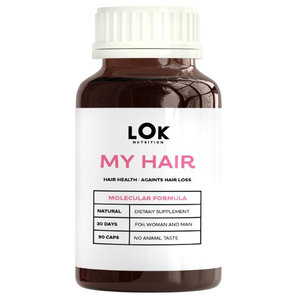 Витаминный комплекс для волос Lok Nutrition My Hair 90 капс. (24034912)