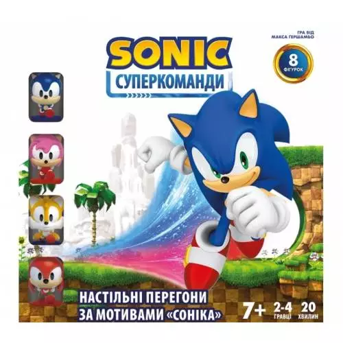 Настольная игра "Сонік Суперкоманди" Sonic Super Teams