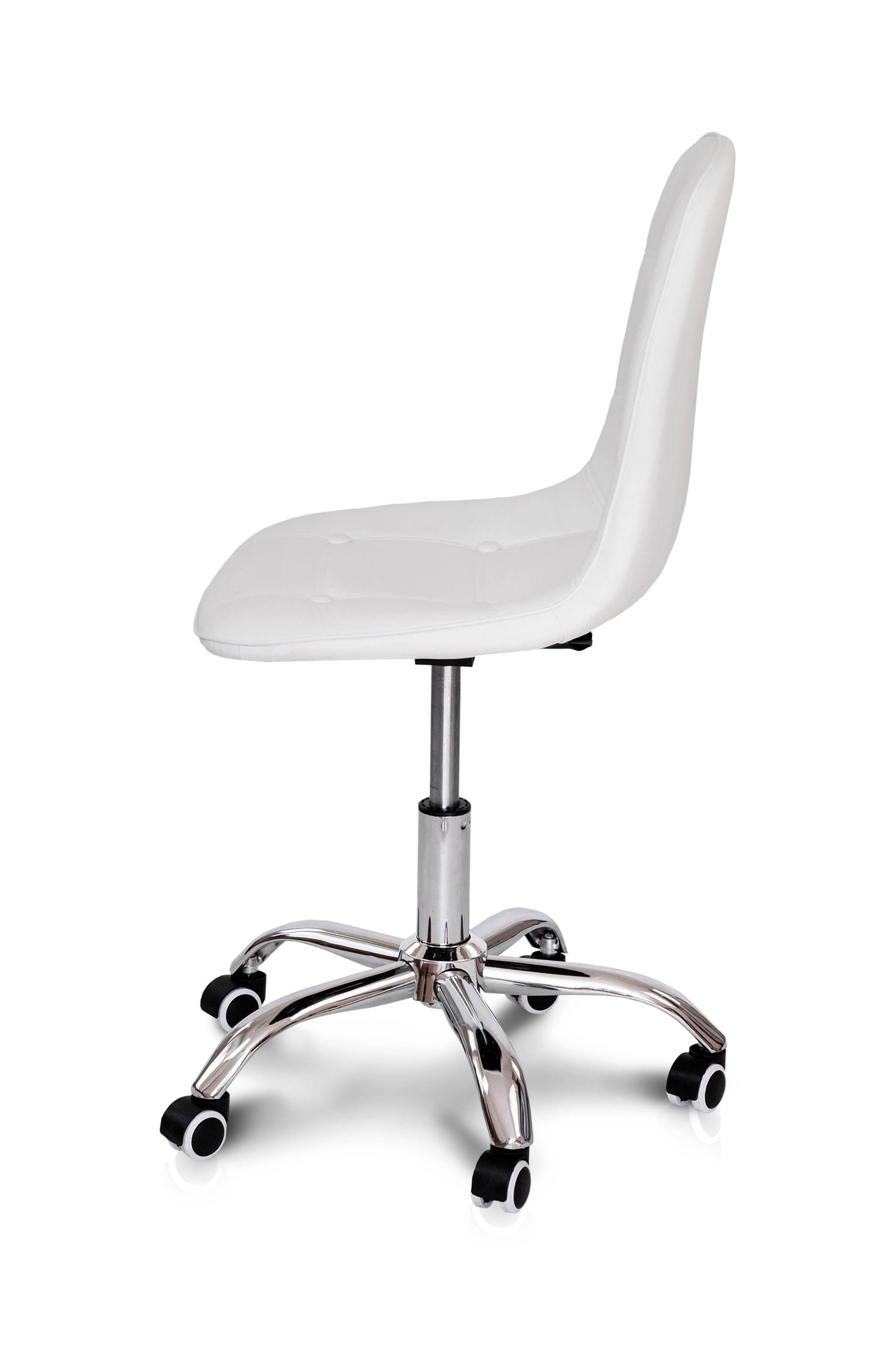 Офисное кресло Мікс Меблі Марсель кожзам 500x840x460 мм Белый (GAА0054914) - фото 2 Офисное кресло Мікс Меблі Марсель кожзам 500x840x460 мм Белый (GAА0054914) - фото 2