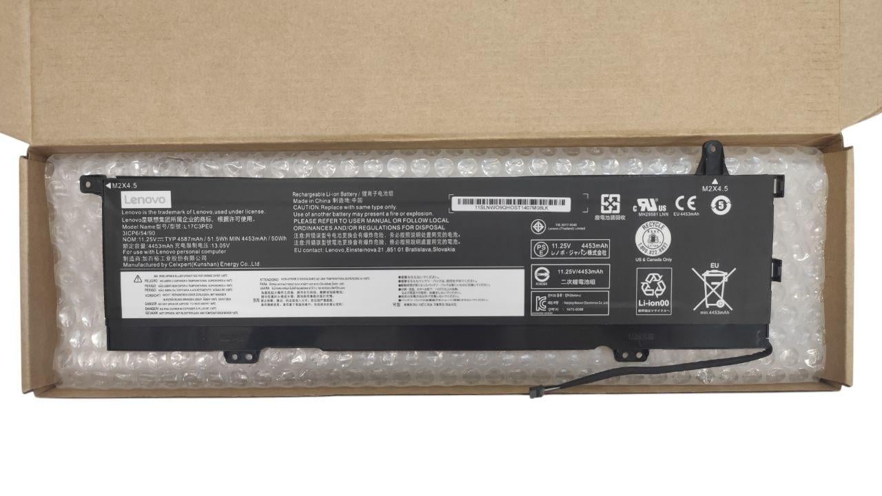 Аккумулятор для Lenovo Yoga 730-15IKB/L17C3PE0/L17L3PE0 4587mah 51.5Wh (000013610)