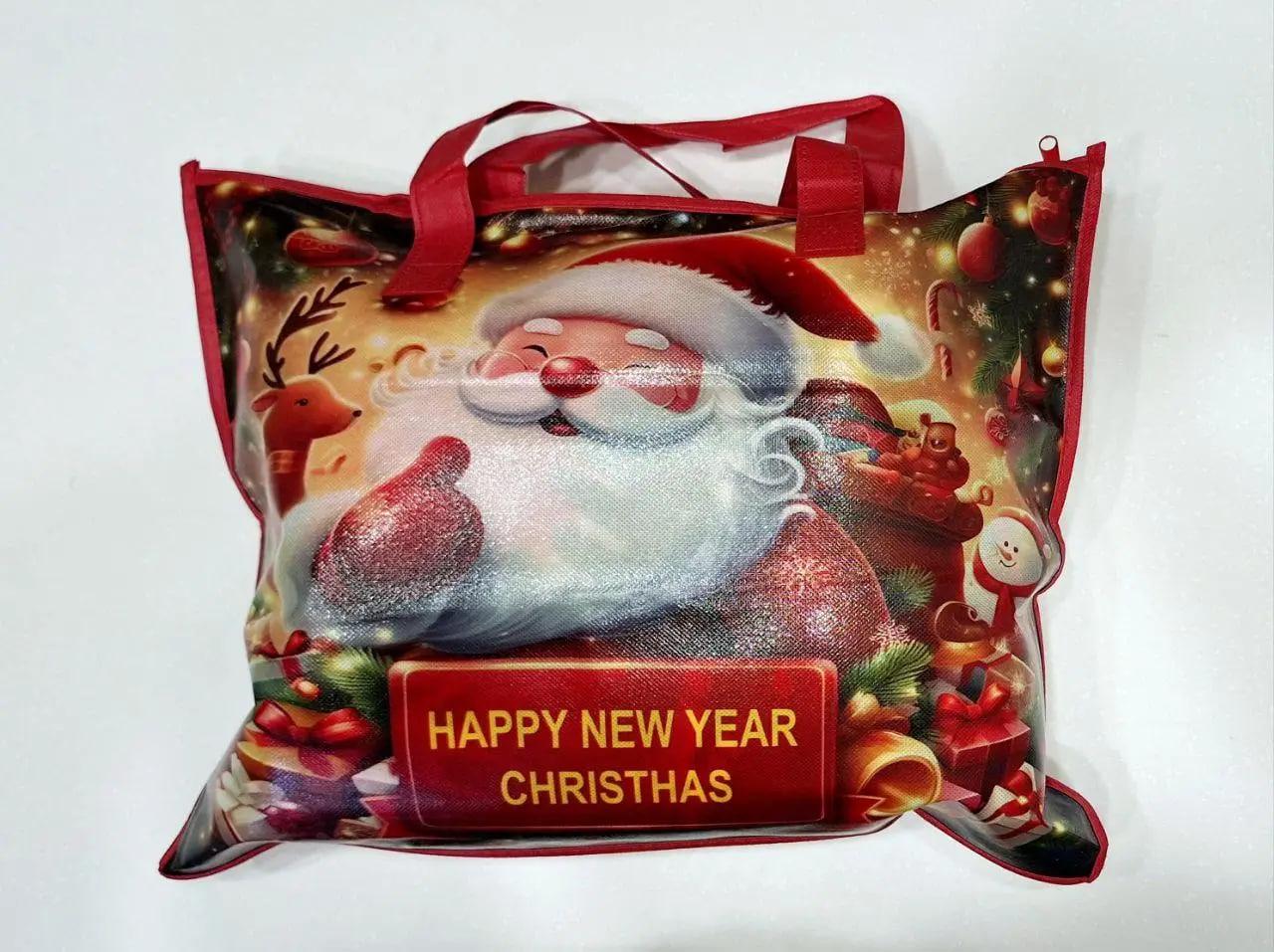 Плед новогодний флисовый Malloory Home Hello Winter полуторный 150x200 см (1492) - фото 7