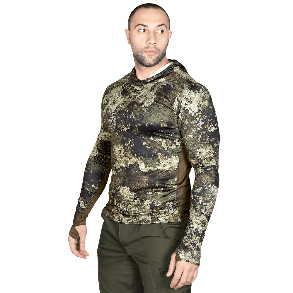 Термобілизна Camo-Tec Long Sleeve Chiton Hood Coolpass Sj L Norman (28767) - фото 2