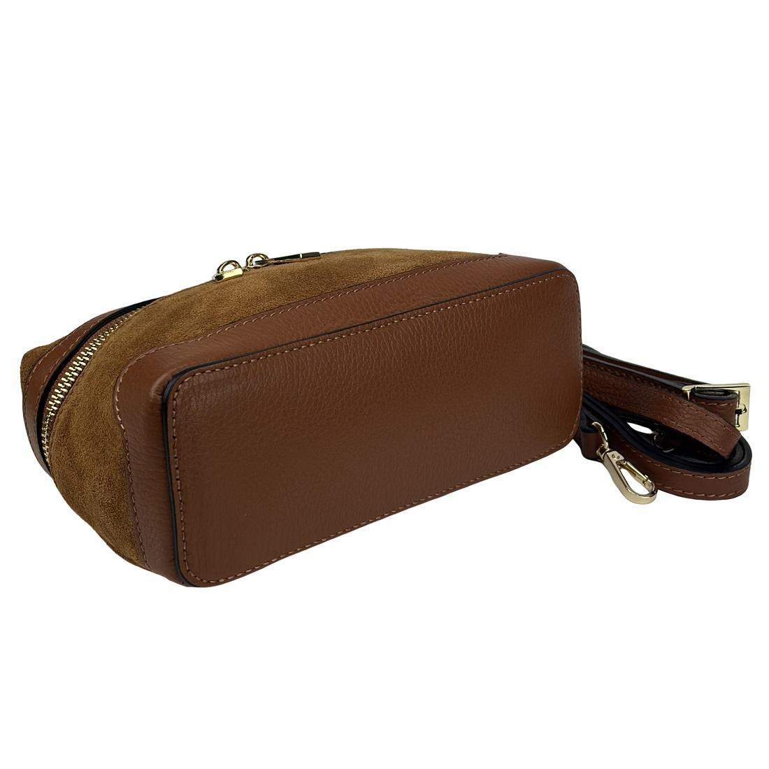 Женская сумка кроссбоди Firenze Italy F-IT-98885C Рыжий (2656560129) - фото 6