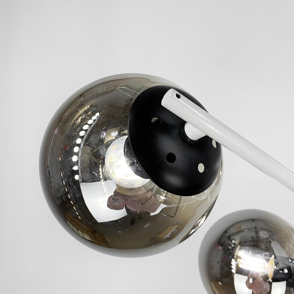 Люстра на 6 графітових плафонів Білий (2005/6 WT+BK) - фото 4 Люстра на 6 графітових плафонів Білий (2005/6 WT+BK) - фото 4