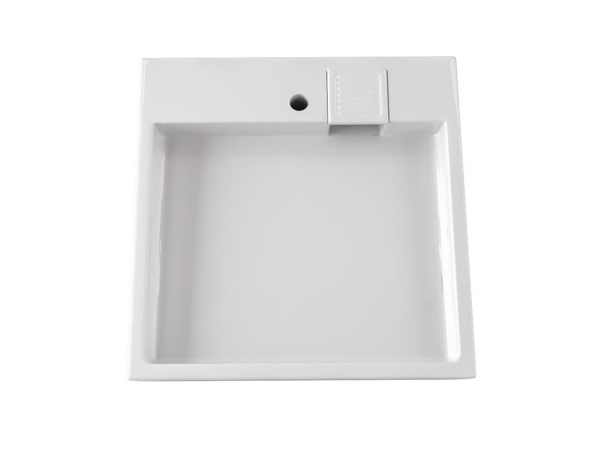 Умивальник акриловий на пральну машину Redokss San DEYMOS 60x60 см - фото 4