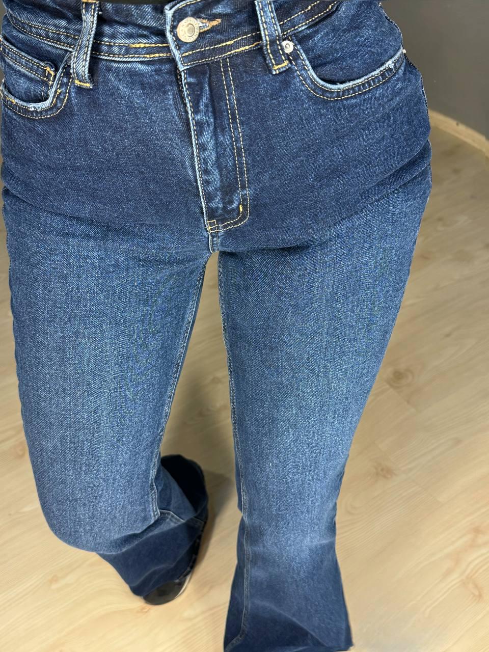 Джинси жіночі Sherocco 7034 кльош від коліна висока посадка стрейчеві р. 32 Синій (5267) - фото 6 Джинси жіночі Sherocco 7034 кльош від коліна висока посадка стрейчеві р. 32 Синій (5267) - фото 6