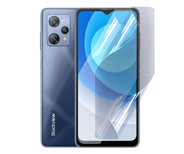 Противоударная гидрогелевая пленка Hydrogel Film для Blackview A53 Pro, Transparent