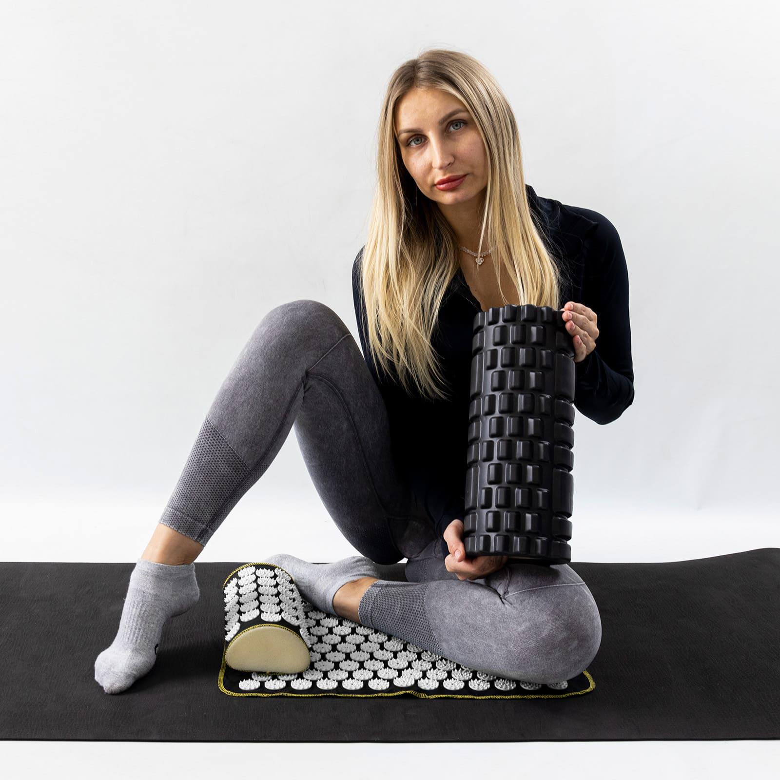 Набор OSPORT Set 111 коврик для йоги/аппликатор Кузнецова/массажный ролик (n-0144-01-0102-01) - фото 4 Набор OSPORT Set 111 коврик для йоги/аппликатор Кузнецова/массажный ролик (n-0144-01-0102-01) - фото 4