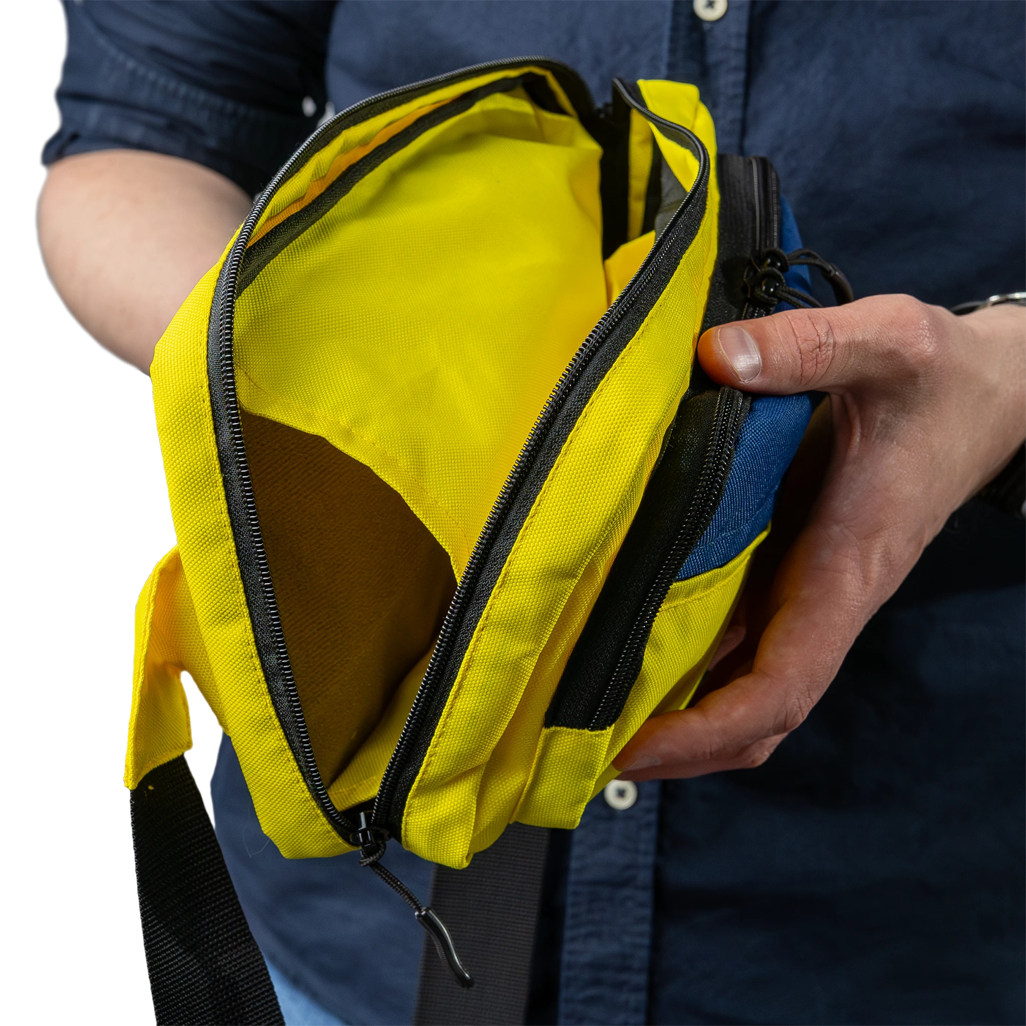 Сумка-кобура Saturn DEFua Yellow/Blue - фото 2 Сумка-кобура Saturn DEFua Yellow/Blue - фото 2