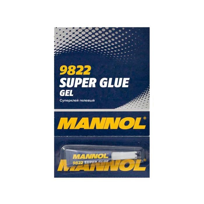 Клей Mannol Super Glue Gel для пластмас 3 г 9822