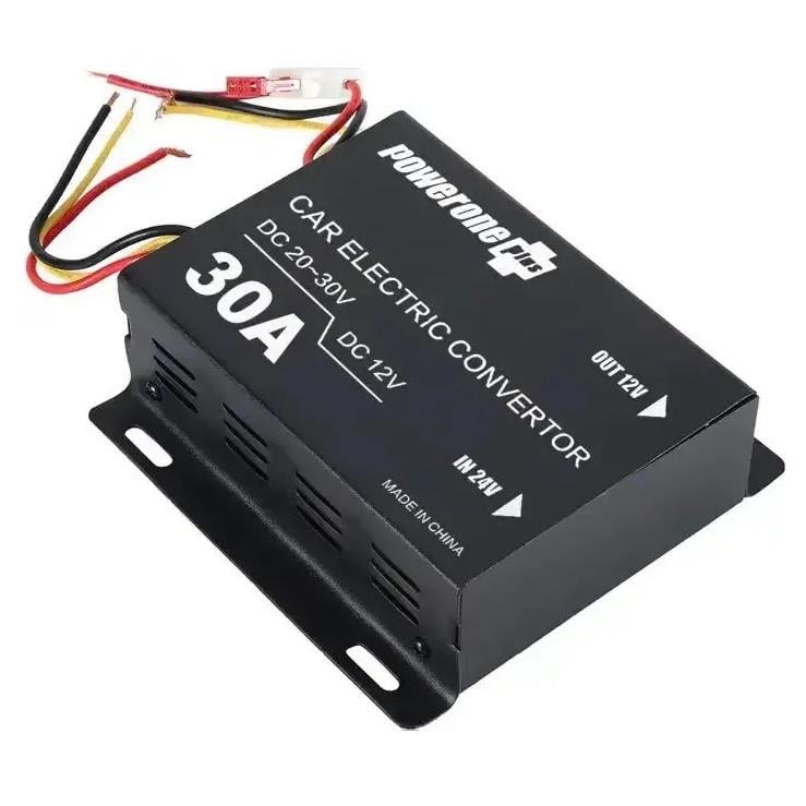 Інвертор PowerOne Plus 24В 12 В 30 A Black (3_06355) - фото 3 Інвертор PowerOne Plus 24В 12 В 30 A Black (3_06355) - фото 3