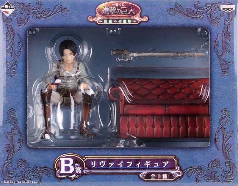 Фігурка для геймерів Banpresto Attack on Titan Levi Ackerman 11 см (WST B LA 11)