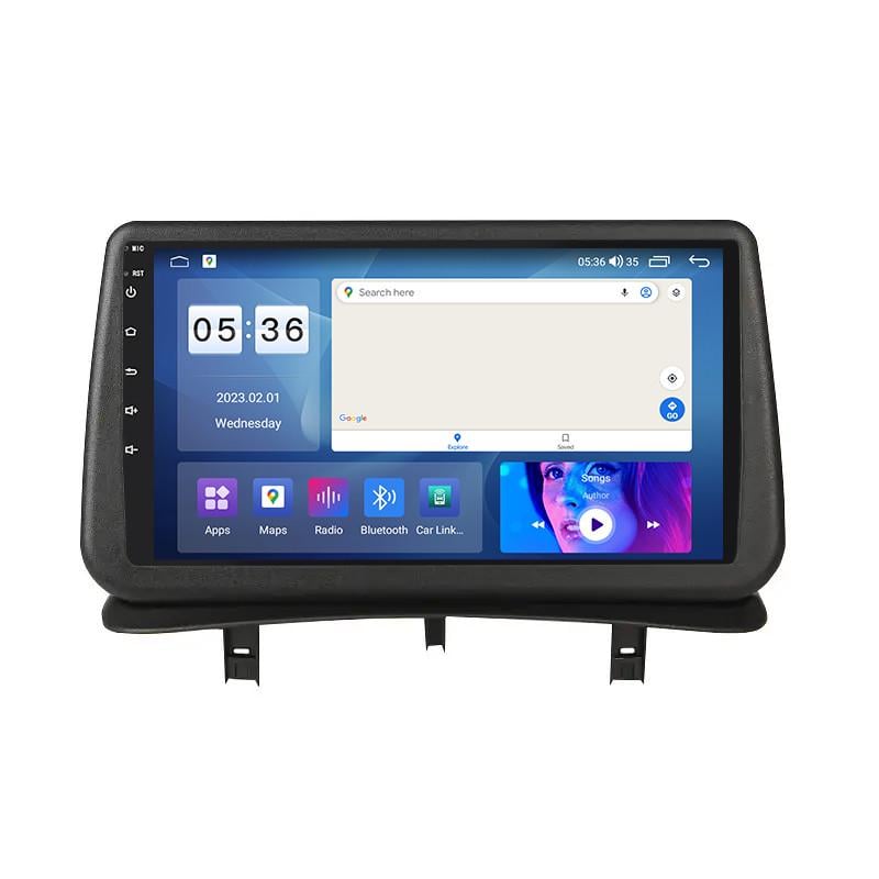 Автомагнитола штатная Lesko 4G/CarPlay/GPS/Wi-Fi для Renault Clio III Рестайлинг 2009-2014 4/64Gb 9" (2124990605)