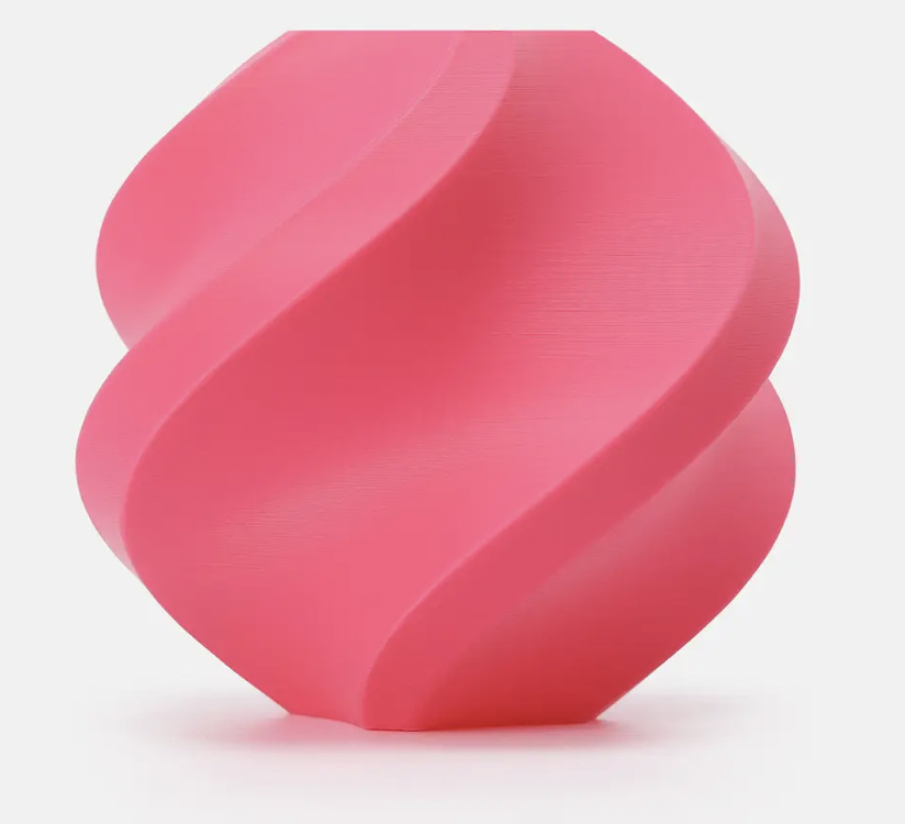Пластик-філамент без котушки Bambu Lab PLA Basic 1,75 мм 1 кг 330 м 190-230°C Hot Pink (10204)
