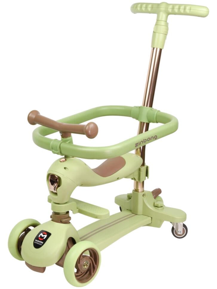 Самокат детский Maraton 4in1 Scoot 02 Салатовый
