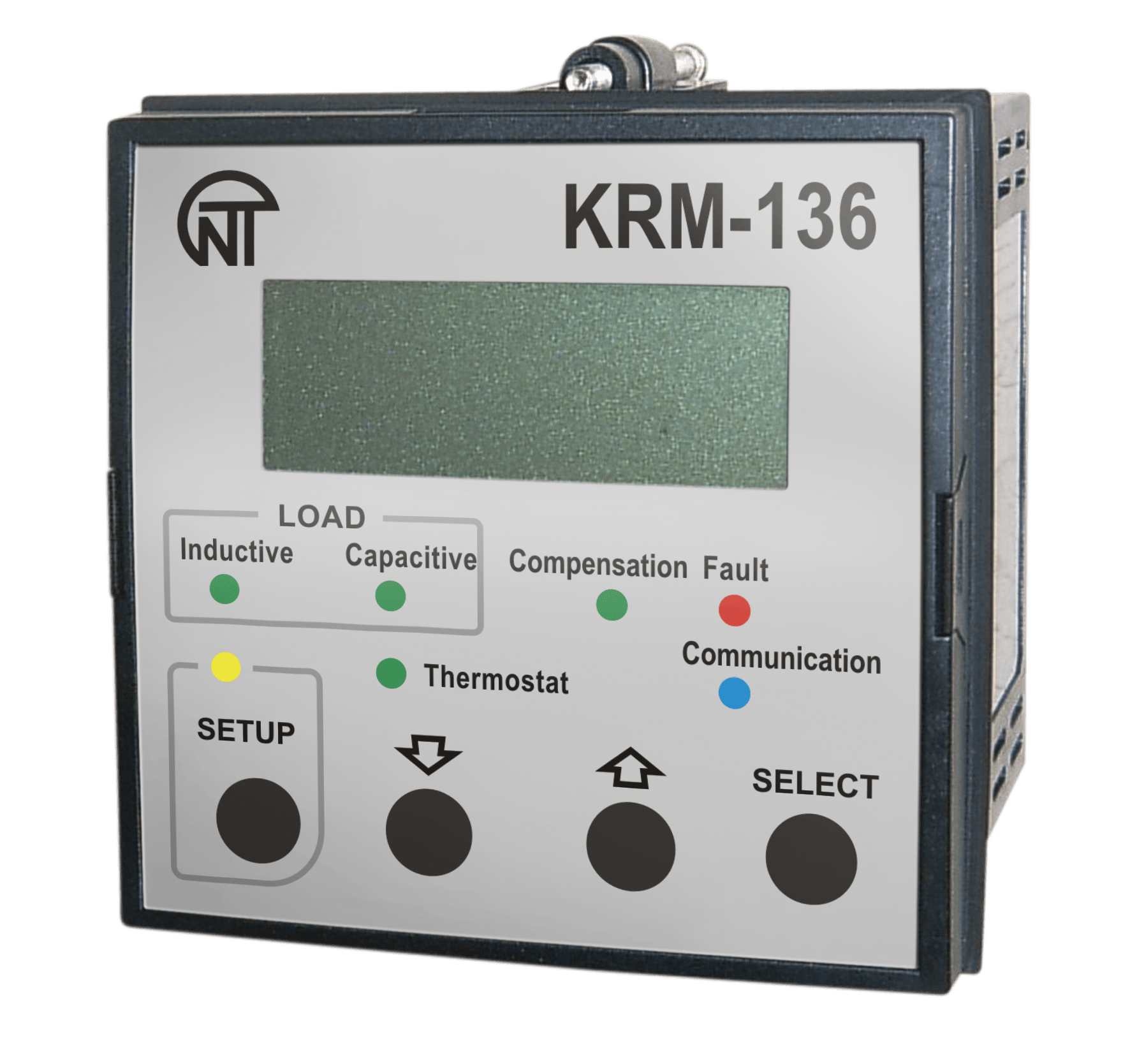 Регулятор реактивної потужності Новатек-Електро КРМ-136 на 6 ступенів 270 В RS485 (NTKRM1360)