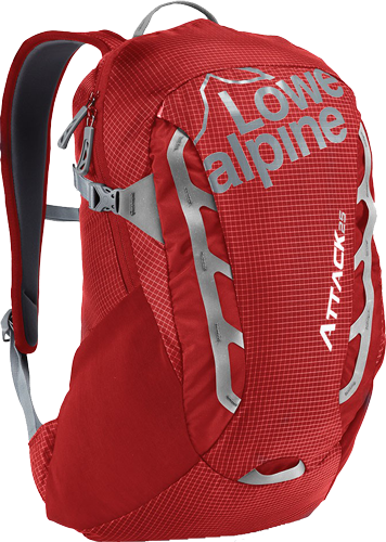 Рюкзак Lowe Alpine Attack 25  Червоний (1033-LA FMP-42-PR-25)