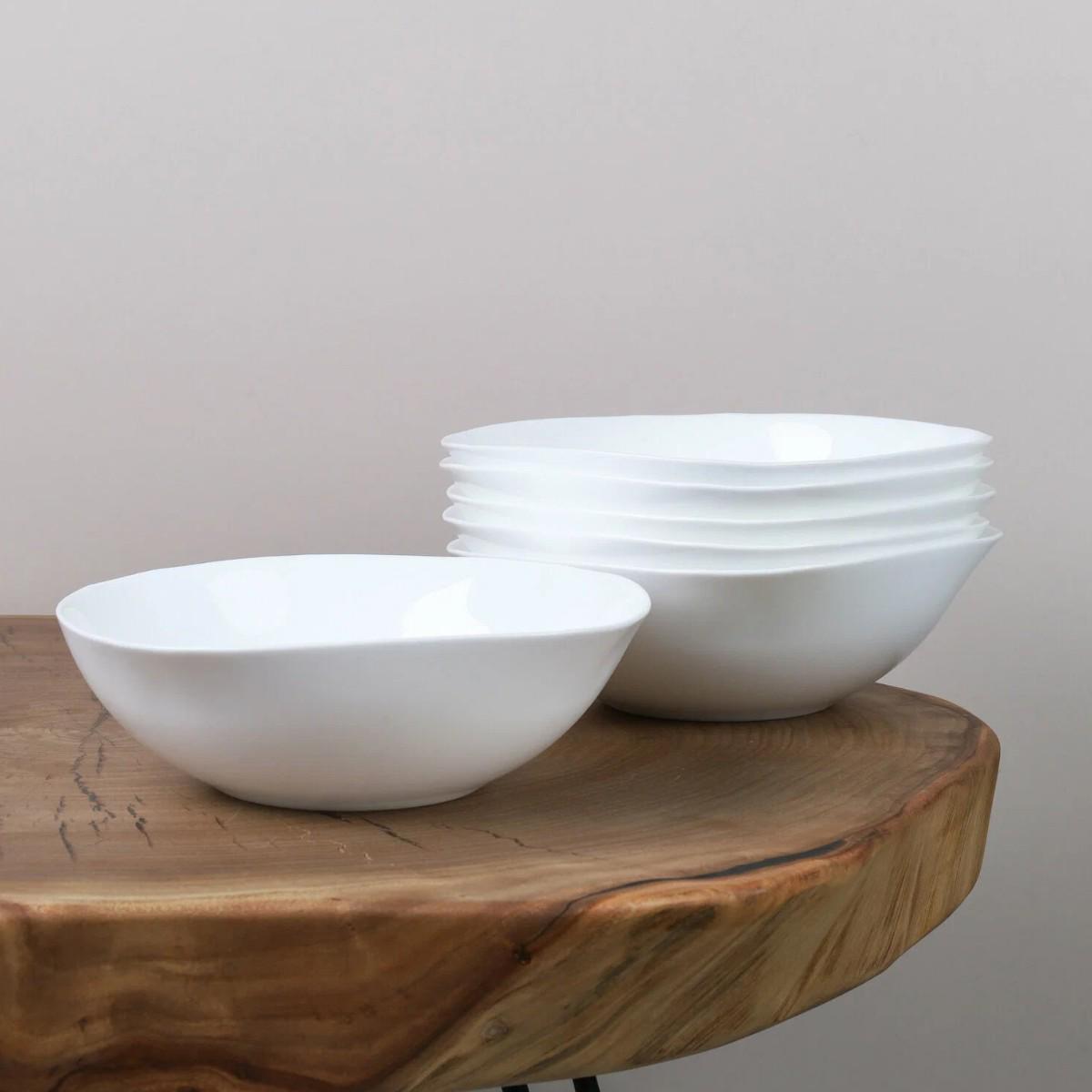 Набор глубоких тарелок квадратных A-PLUS 21,5х21,5 см 6 шт. (1858) - фото 4 Набор глубоких тарелок квадратных A-PLUS 21,5х21,5 см 6 шт. (1858) - фото 4