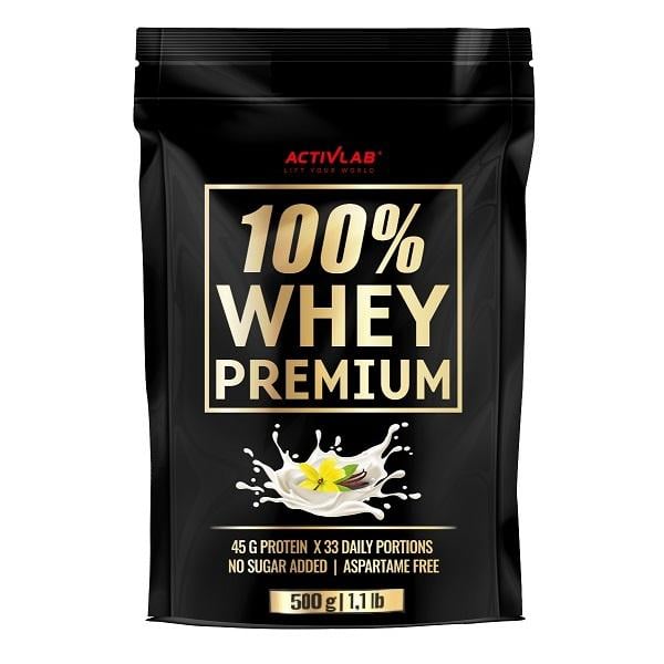 Протеїн Activlab 100% Whey Premium 500 г 16 порцій Vanilla