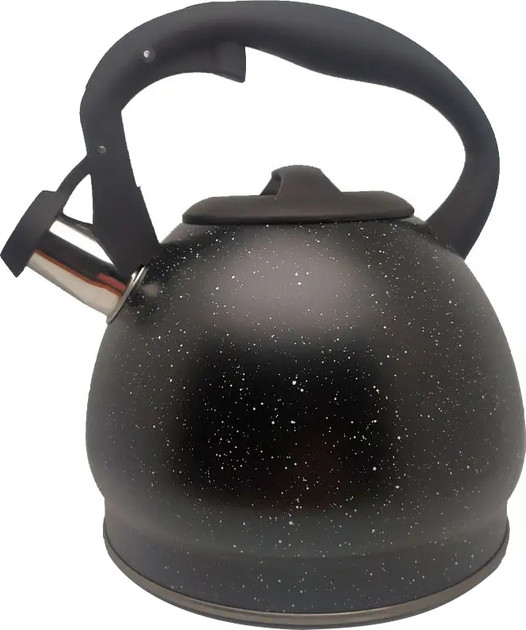 Чайник со свистком Krauzer Granite Line 78413 3 л Черный (8-6-5134687)