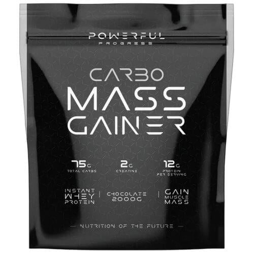Гейнер Powerful Progress Carbo Mass Gainer 2000 г Клубника (PFP-40762)