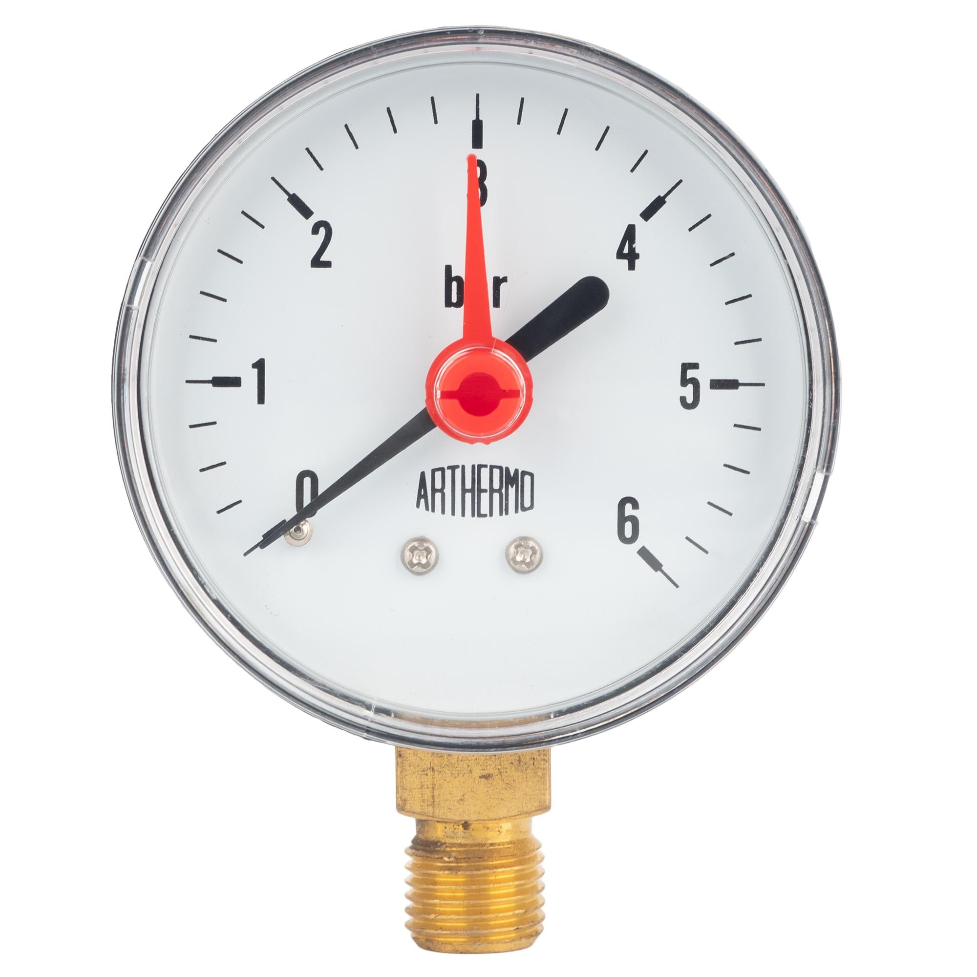 Манометр Arthermo MA002/P 0-6 бар радиальный 1/4" Ø 63 мм