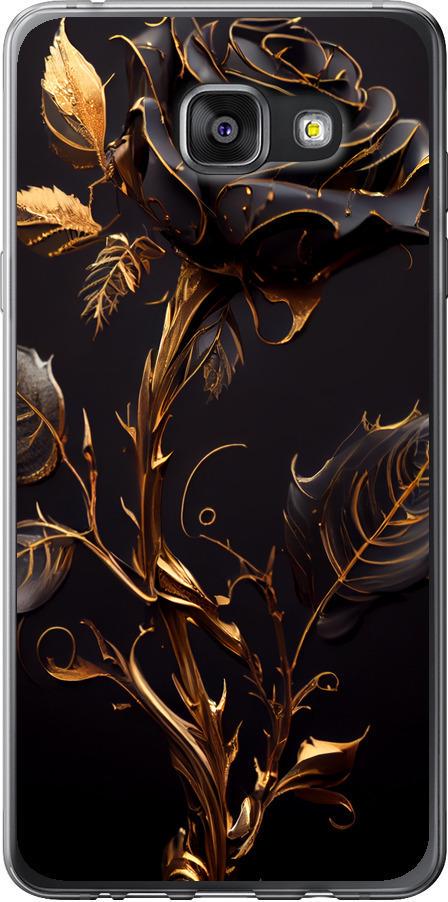 Чехол на Samsung Galaxy A7 (2016) A710F Роза 3 (5552t-121-42517)